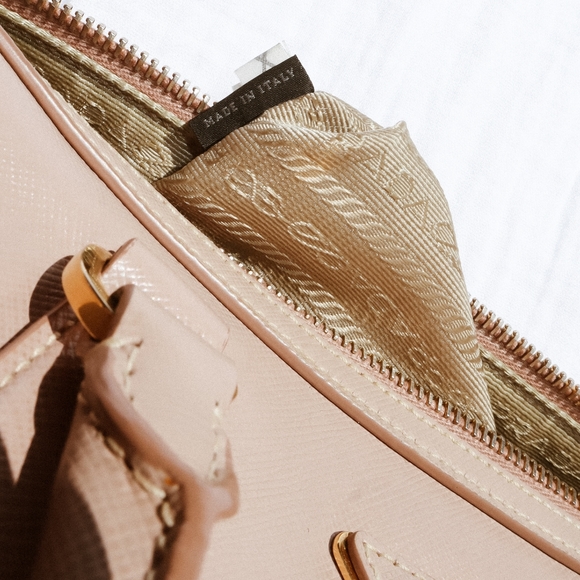 SOLD - PRADA Saffiano Leather Handbag - Picture 7 of 9